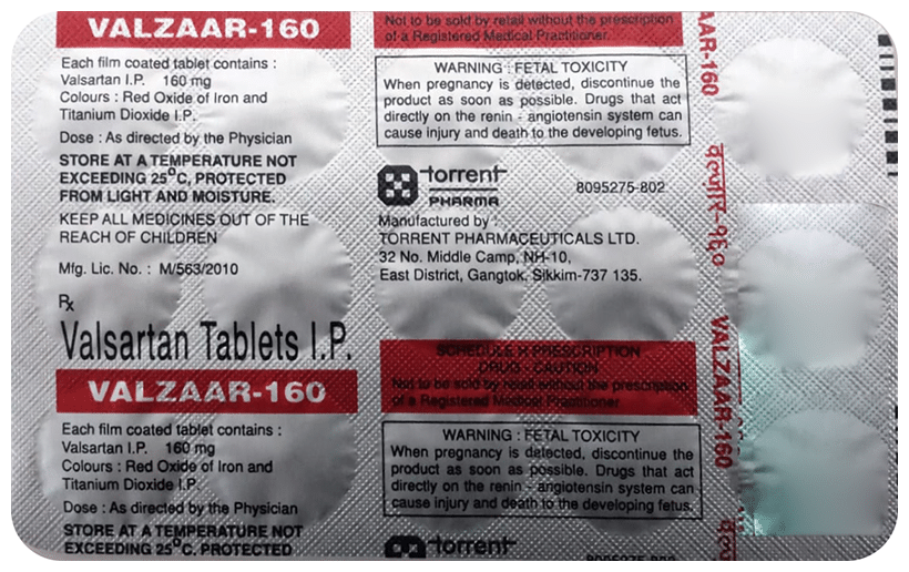 Valzaar 160 Tablet - Image 1