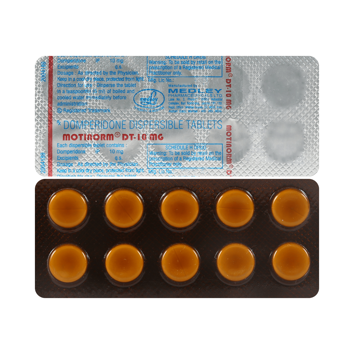 Motinorm DT 10mg Tablet - Image 1