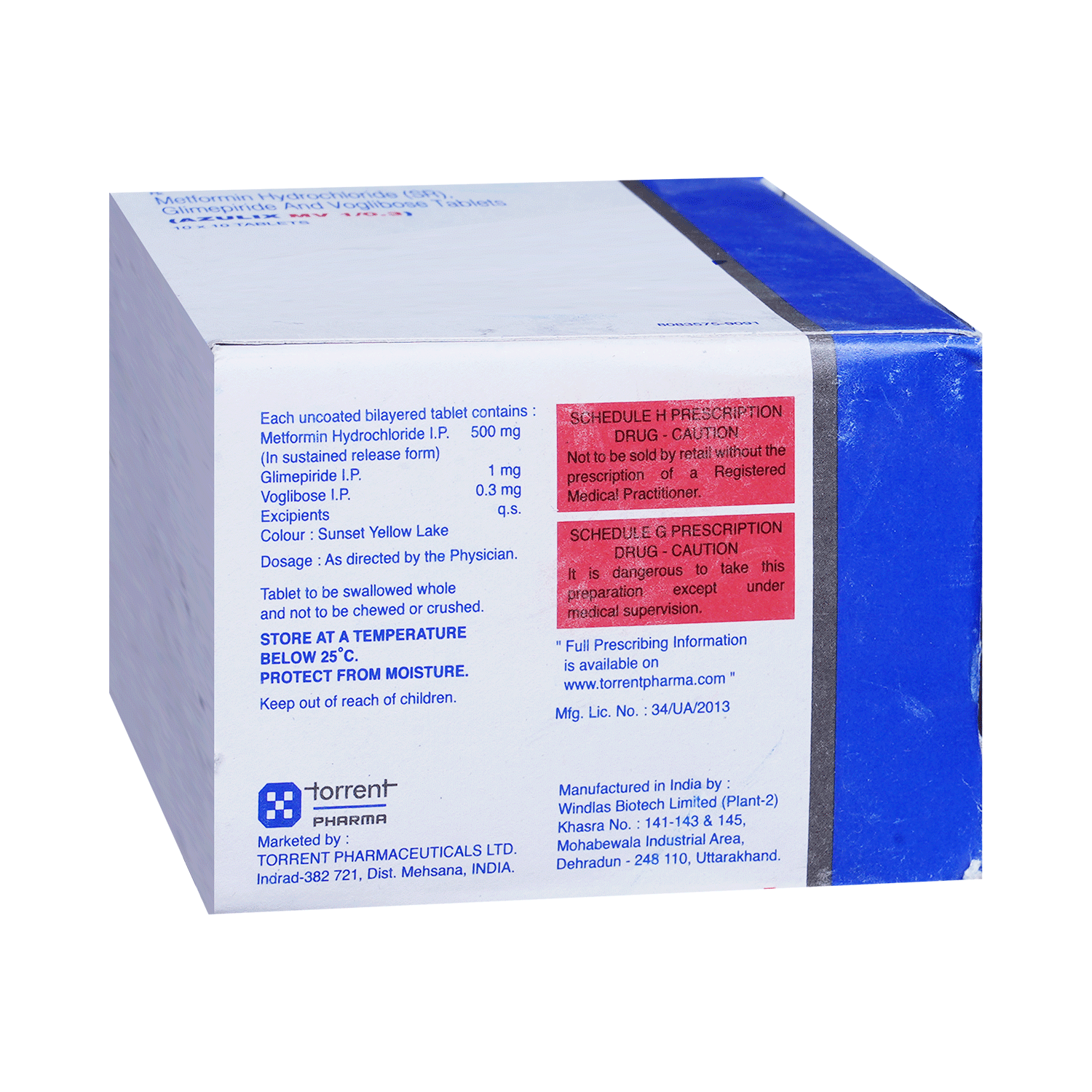 Azulix MV 1mg/500mg/0.3mg Tablet SR - Image 3