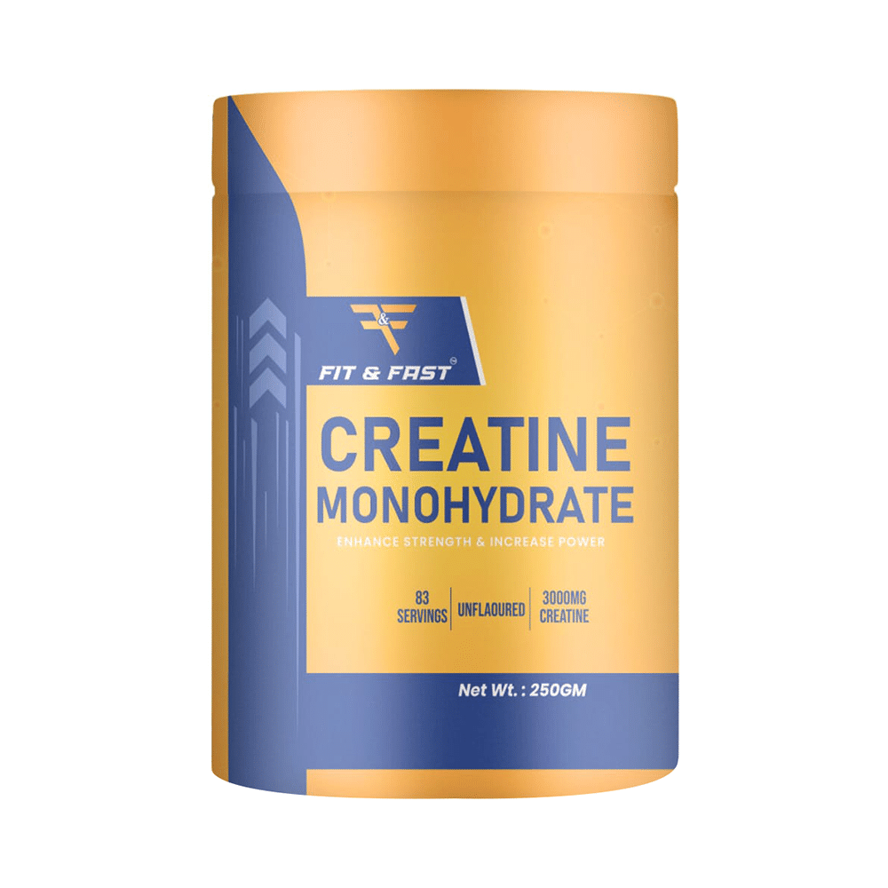 Fit & Fast Creatine Monohydrate Powder - Image 1