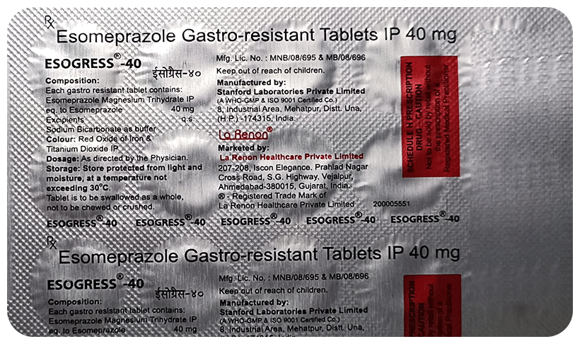 Esogress 40 Tablet - Image 4