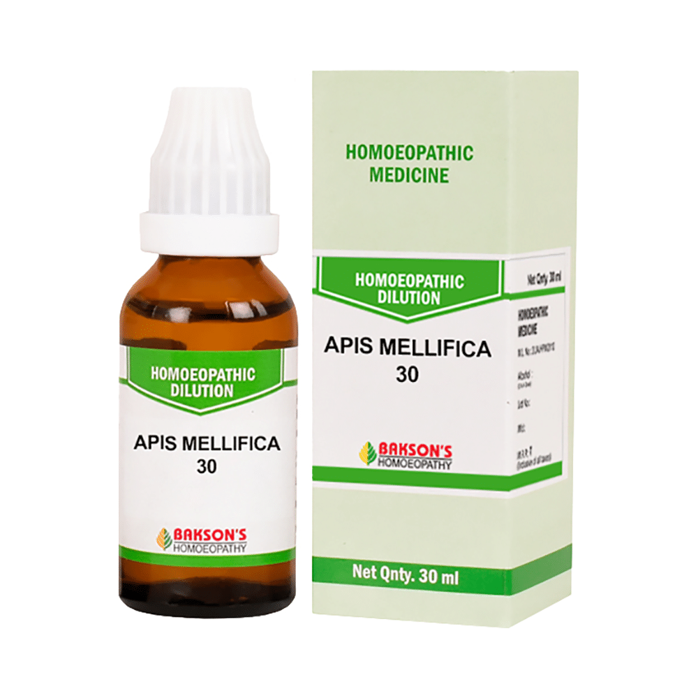 Bakson's Homeopathy Apis Mellifica Dilution 30 - Image 1
