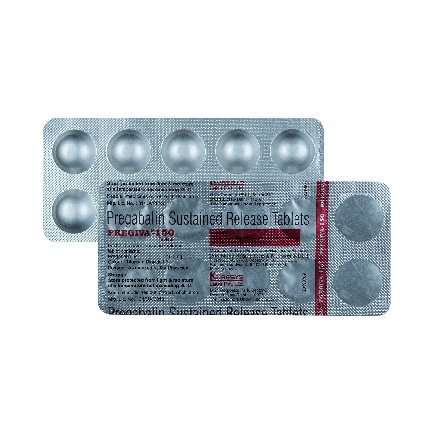 Pregiva 150 Tablet SR