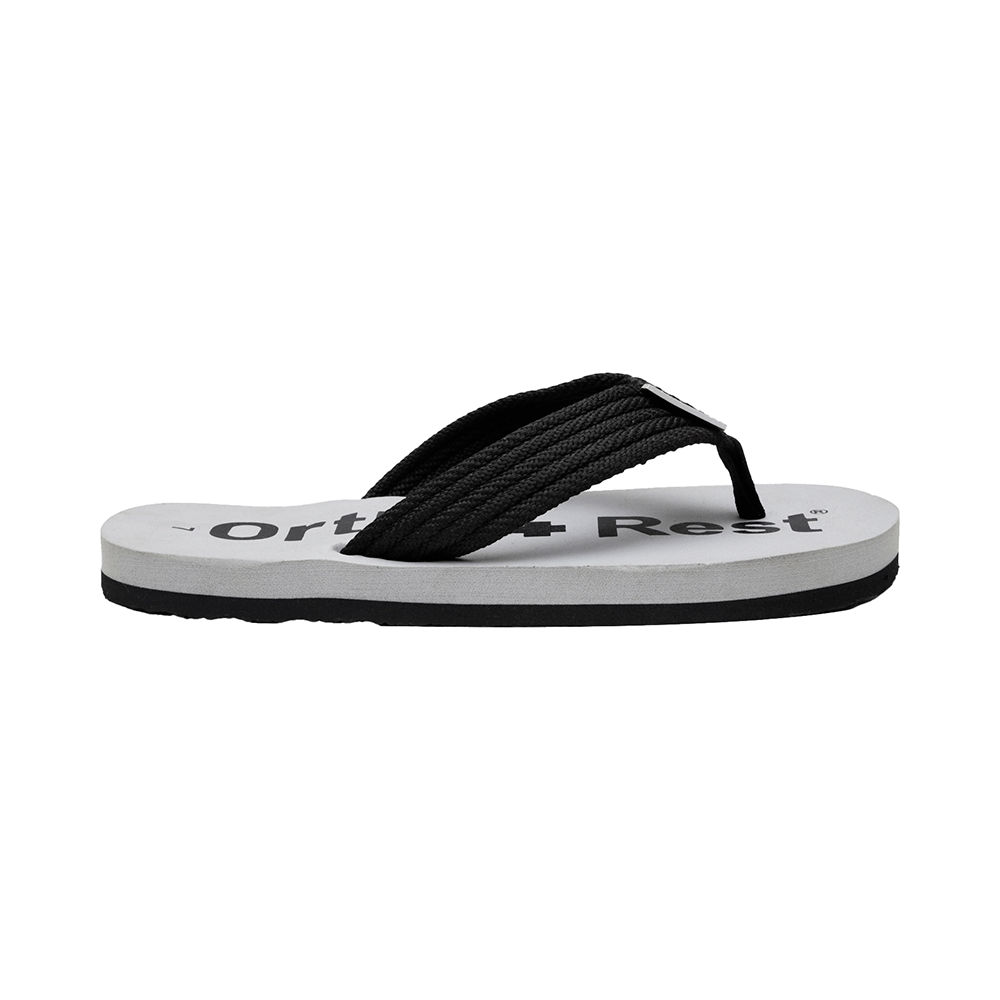 Ortho + Rest Extra Soft Men Slipper Orthopedic For Home Daily Use Slippers Black  9 - Image 5
