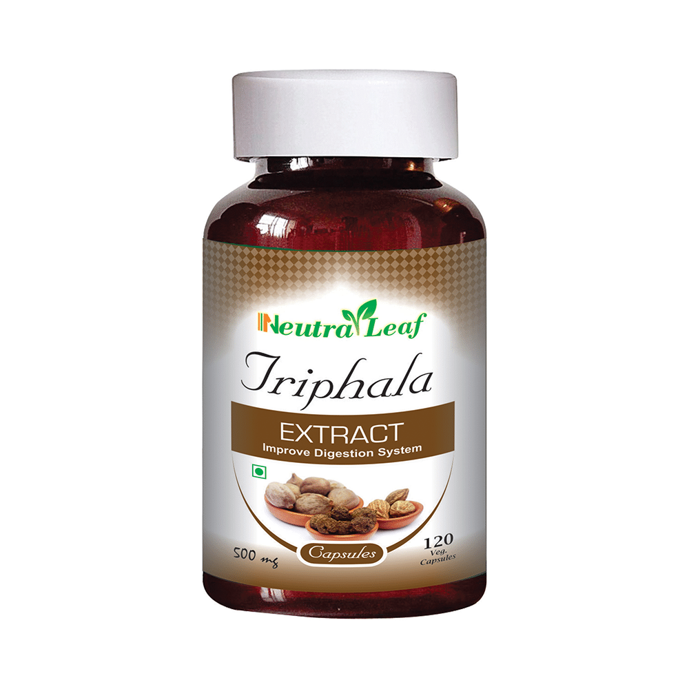 NeutraLeaf Triphala Extract 500mg Capsule