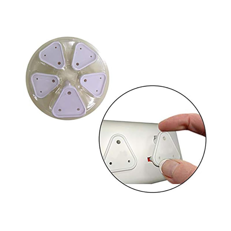 Safe-O-Kid High Quality Anti-Shock Electric Socket Guards White - Image 2