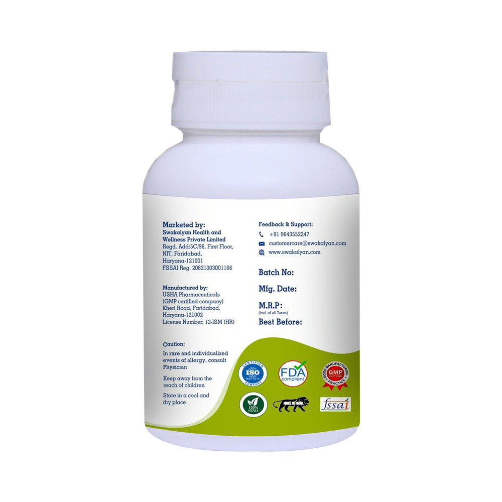 Swakalyan Nari Swasthay Amrit Helps in Treatment of Leucorrhoea & White Discharge Capsule - Image 3