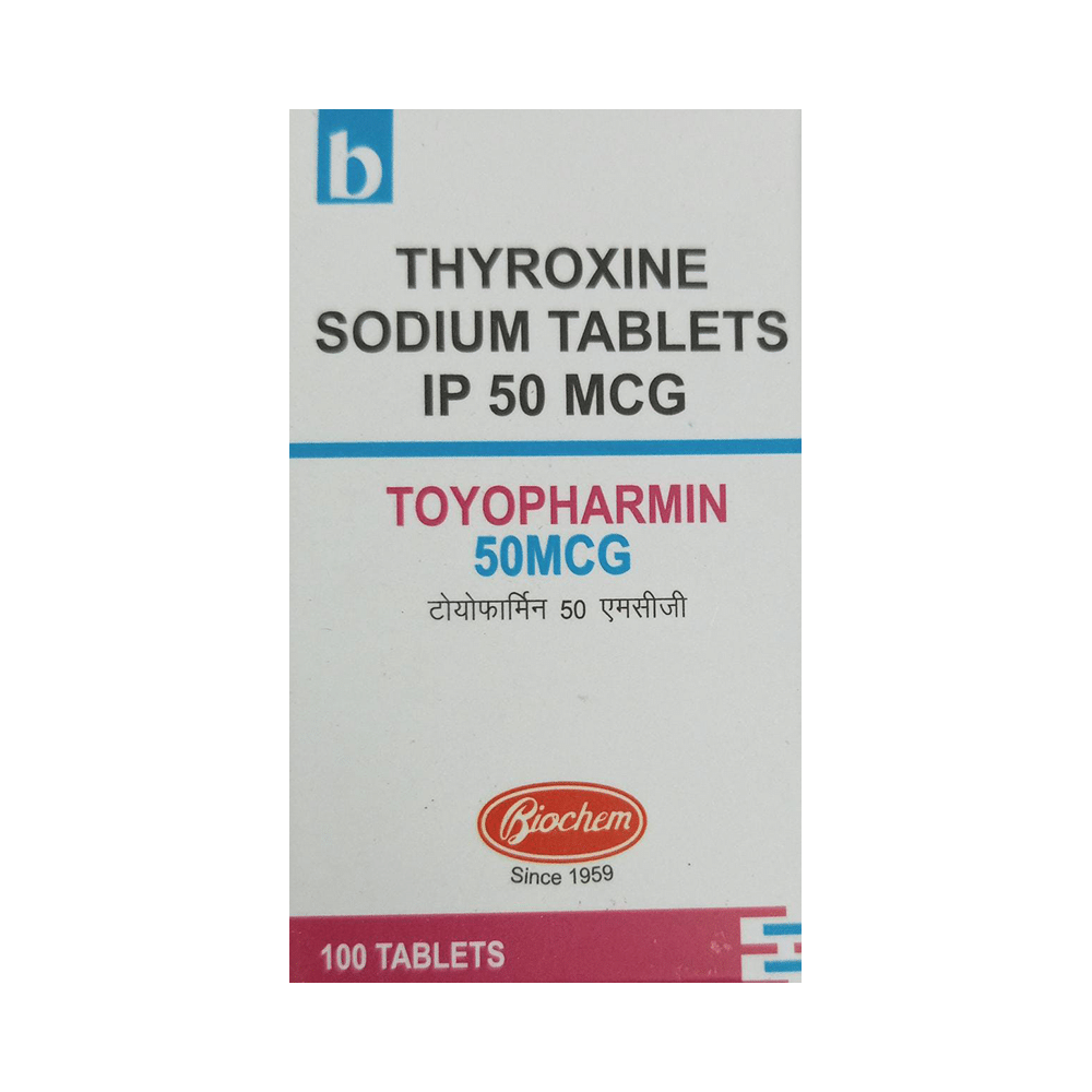 Toyopharmin 50mcg Tablet - Image 1