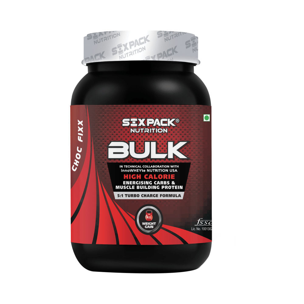 Sixpack Nutrition Bulk Weight Gainer Protein Choc Fixx - Image 1