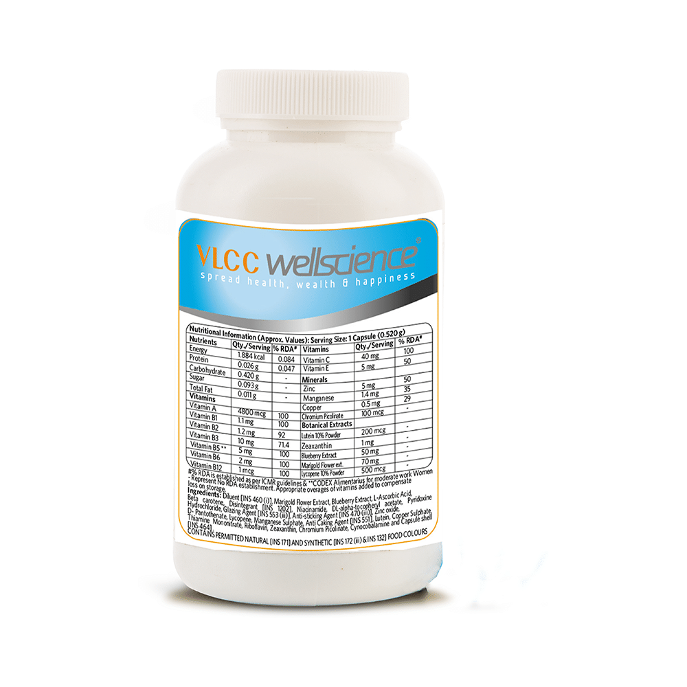 VLCC Wellscience Eye Health Vegetarian Capsule - Image 2
