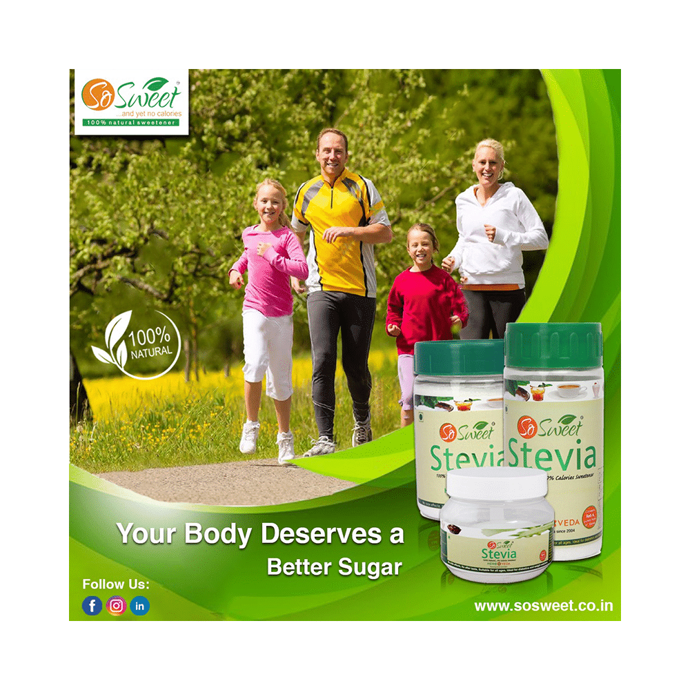 So Sweet Stevia Natural Sweetener for Diabetics | Zero Calorie - Image 3