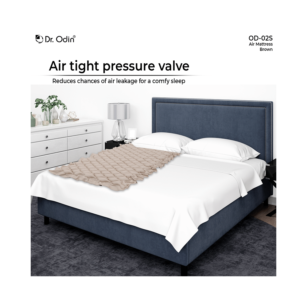 Dr. Odin OD 02S Anti-Bedsore Electric Portable Air Mattress Brown - Image 5