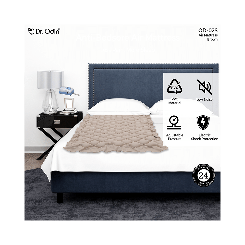 Dr. Odin OD 02S Anti-Bedsore Electric Portable Air Mattress Brown - Image 2