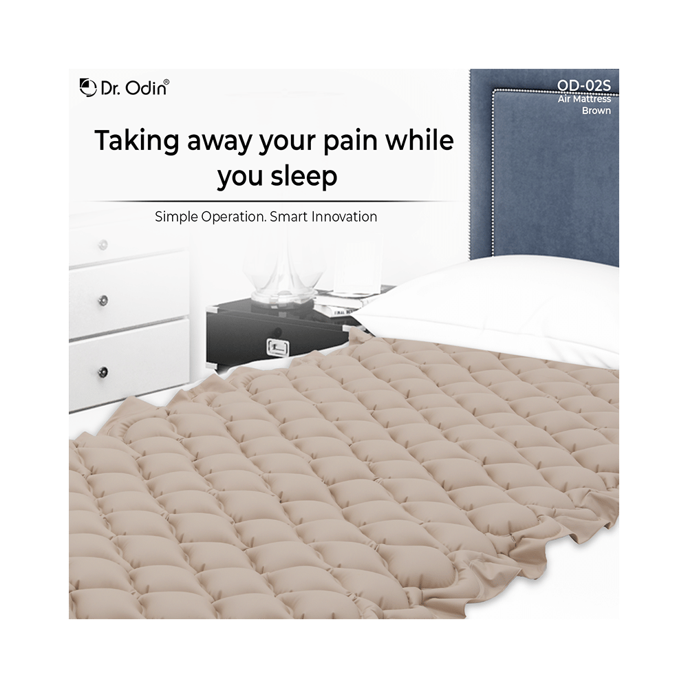 Dr. Odin OD 02S Anti-Bedsore Electric Portable Air Mattress Brown - Image 7