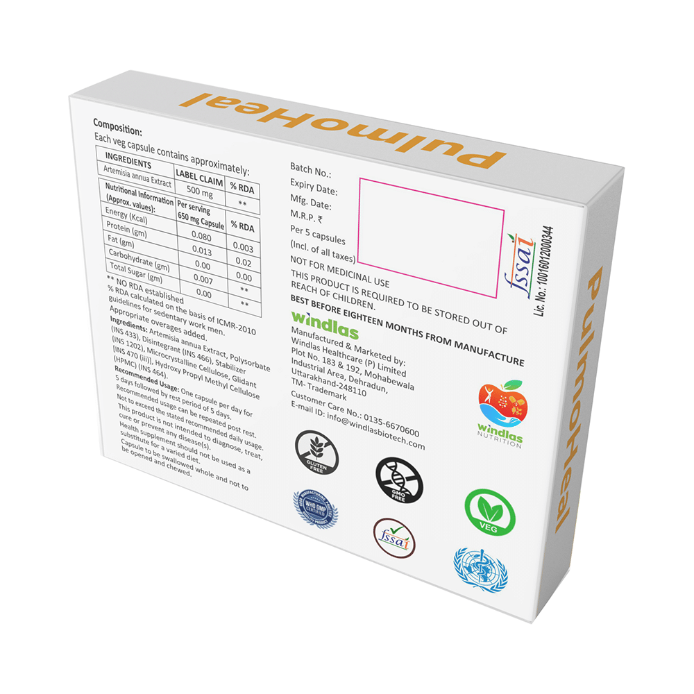 Windlas PulmoHeal Capsule - Image 6