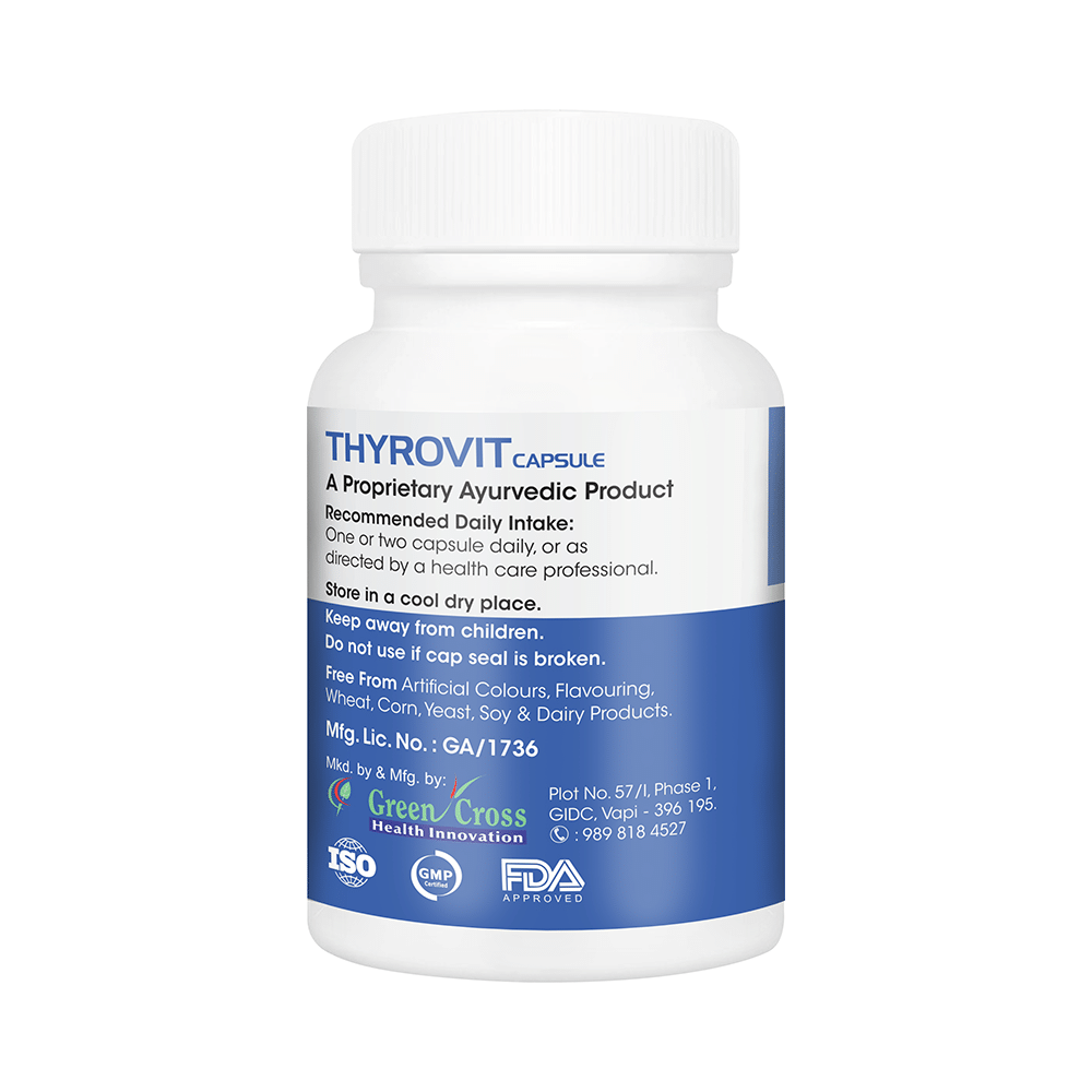 Vitagreen Thyrovit 500mg Capsule - Image 3