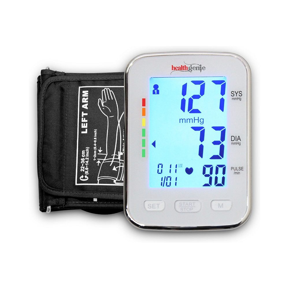 Healthgenie BPM04BL Upper Arm Digital BP Monitor