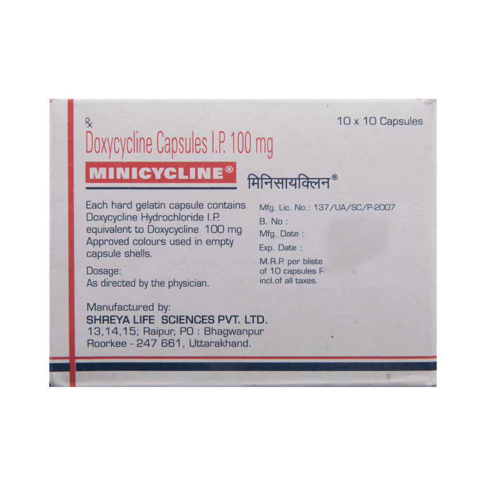 Minicycline Capsule - Image 3