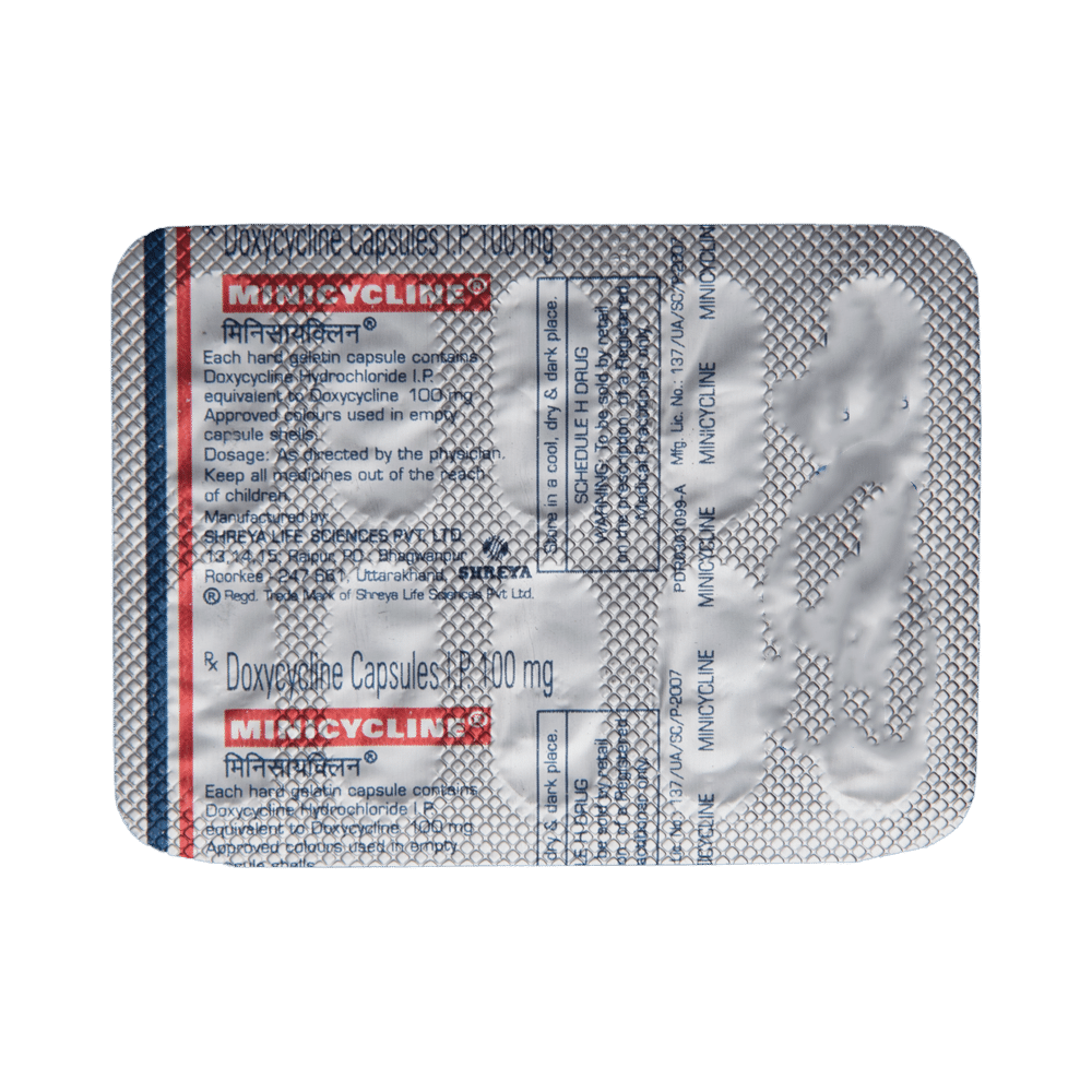 Minicycline Capsule - Image 5
