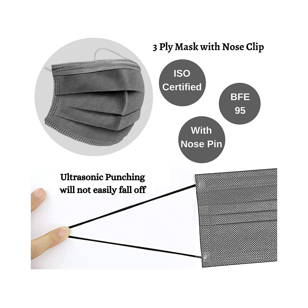 Lioncrown 3 Ply Disposable Face Mask - Image 2