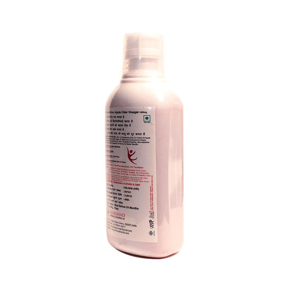 Shrimad Apple Cider Vinegar Sugar Free - Image 3