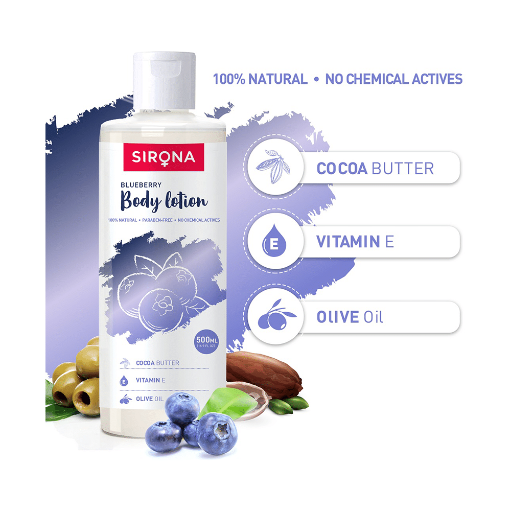 Sirona Blueberry Body Lotion - Image 3