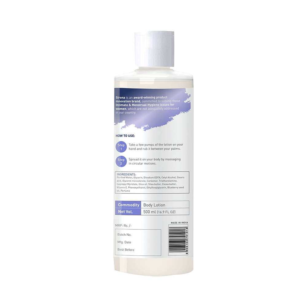 Sirona Blueberry Body Lotion - Image 2