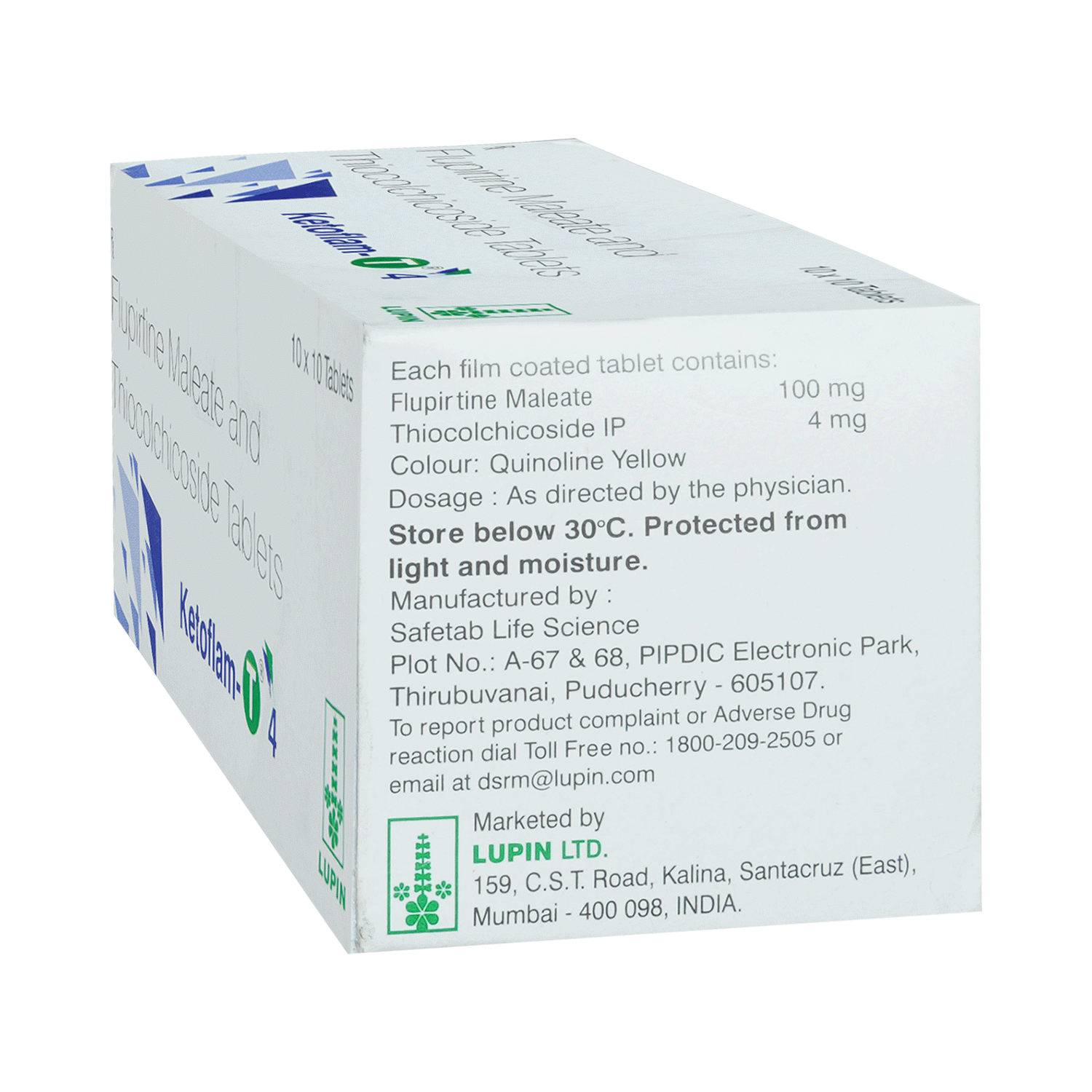 Ketoflam T 4 Tablet - Image 3