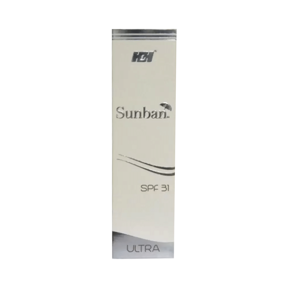 Sunban Ultra Gel Sunscreen | SPF 31 for UVA & UVB Protection - Image 1