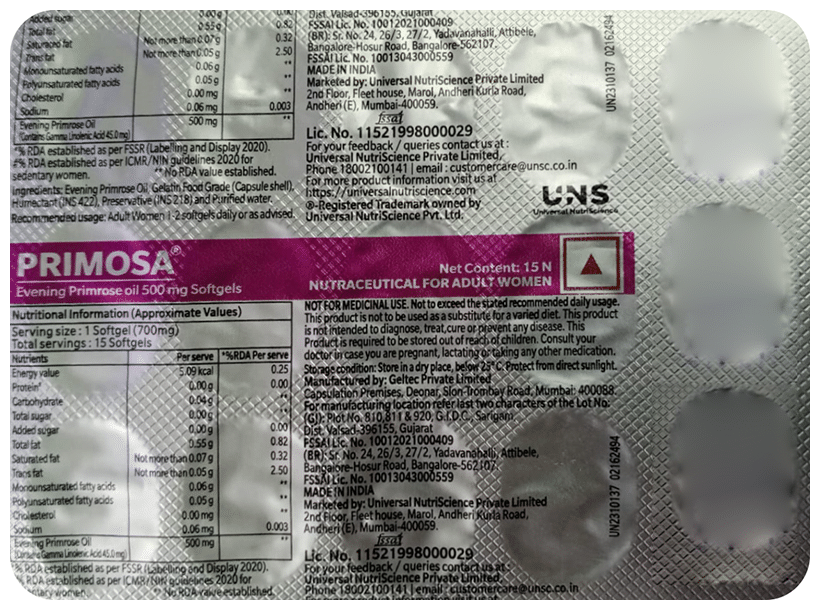 Primosa Capsule - Image 1