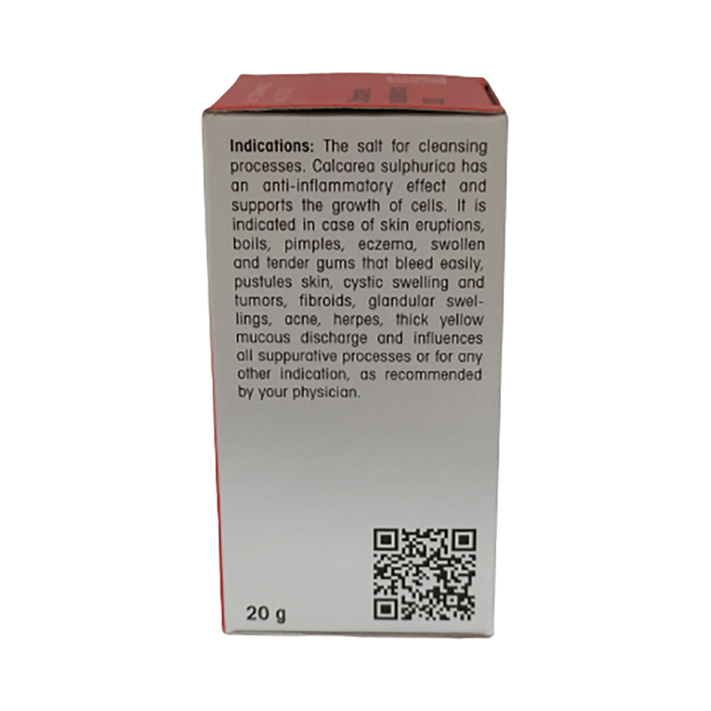 Dr. Reckeweg Calcarea Sulphurica Biochemic Tablet 30X - Image 2