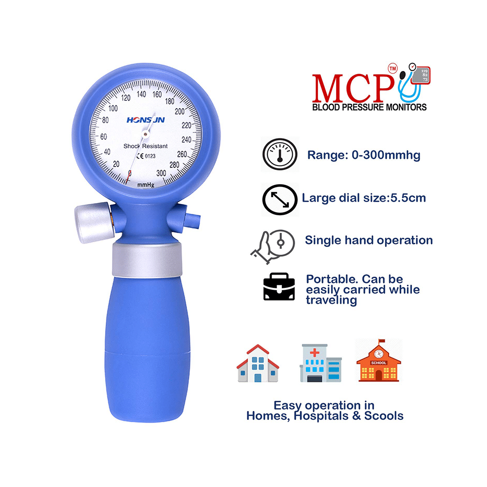 MCP HS201Y Shock Resistant Palm Blood Pressure Monitor - Image 2