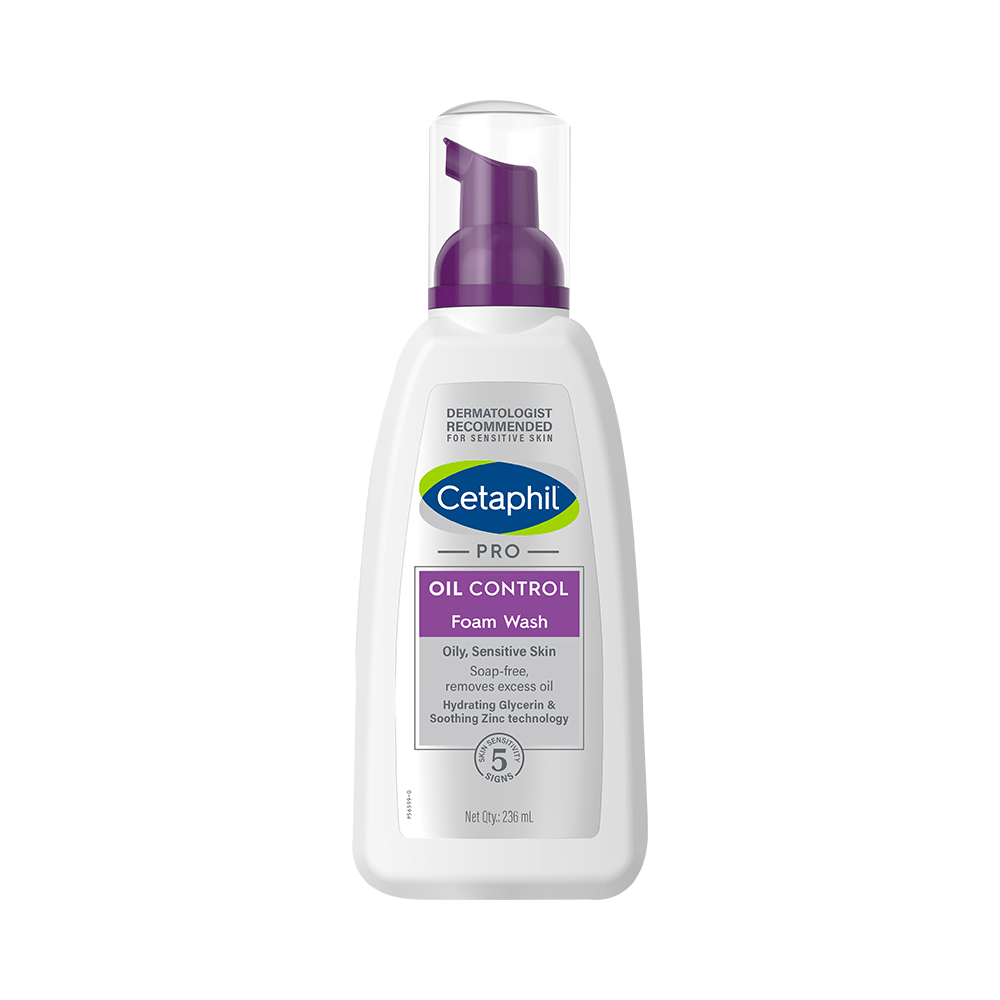 Cetaphil Pro Oil Control Soap-Free Foam Wash | For Oily, Sensitive Skin - Image 1
