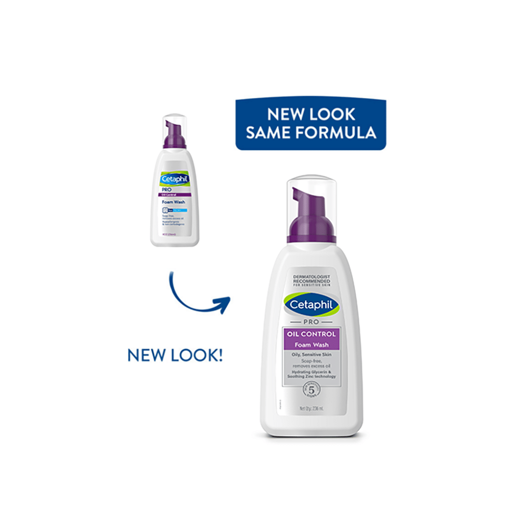 Cetaphil Pro Oil Control Soap-Free Foam Wash | For Oily, Sensitive Skin - Image 3