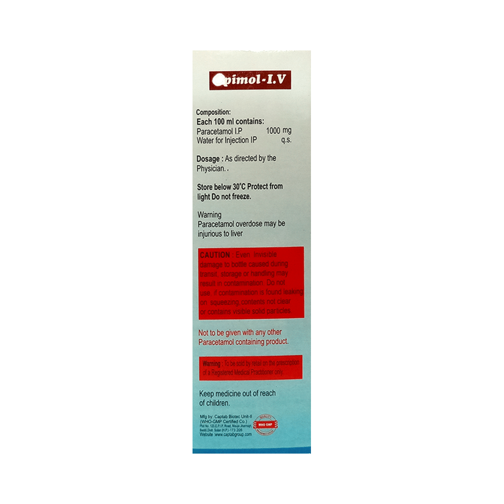 Opimol I.V Infusion - Image 2