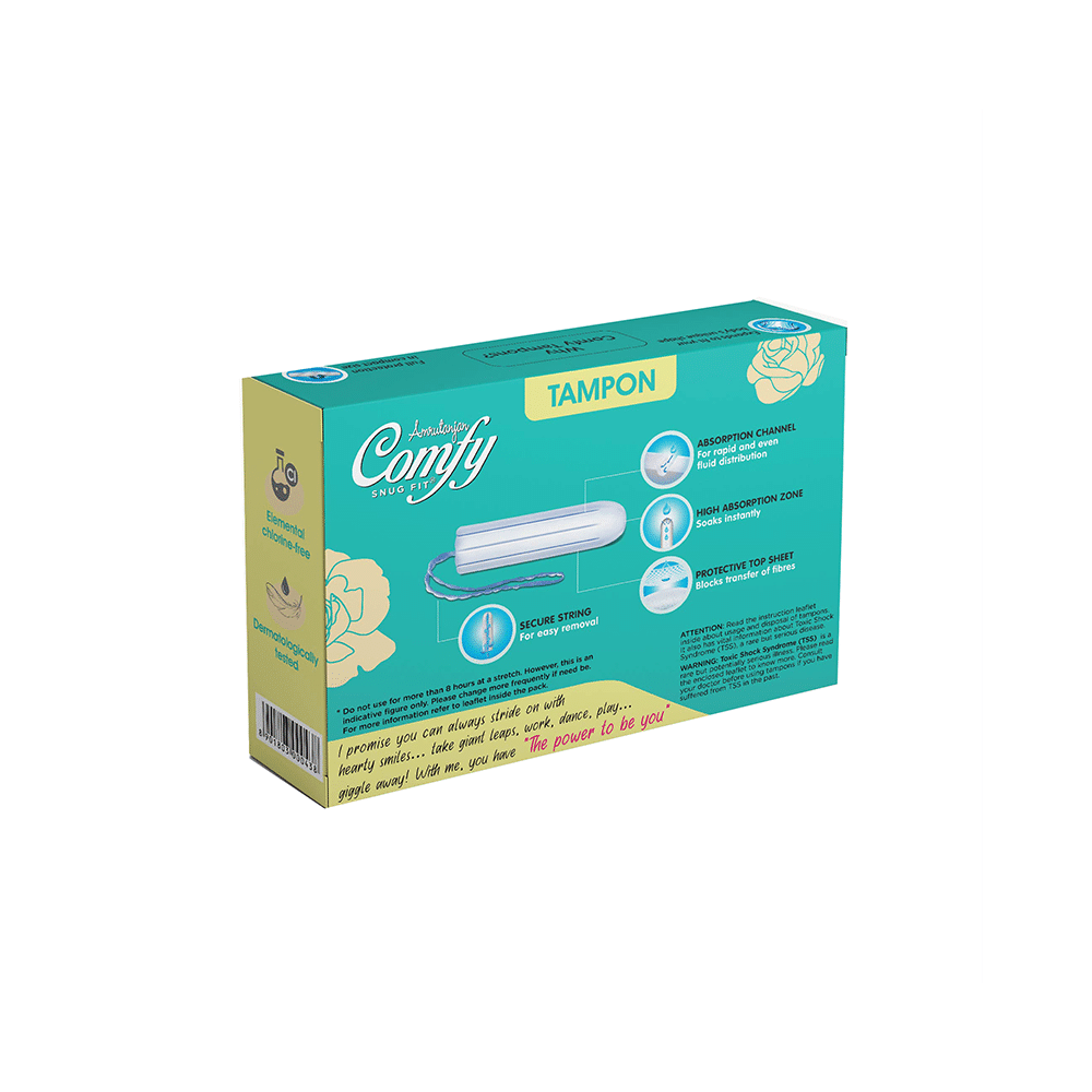 Amrutanjan Comfy Snugfit Tampons Regular - Image 2