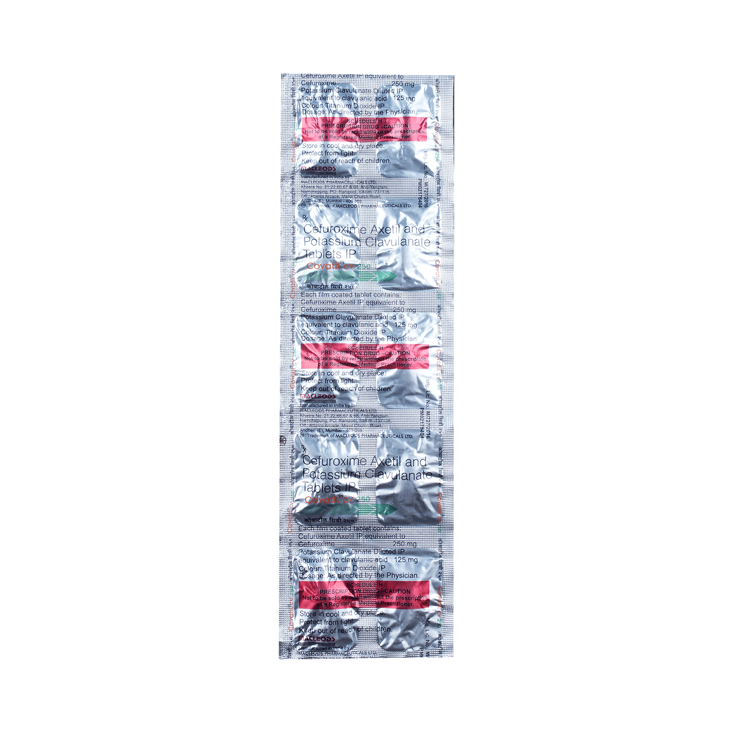 Covatil CV 250 mg/125 mg Tablet - Image 2