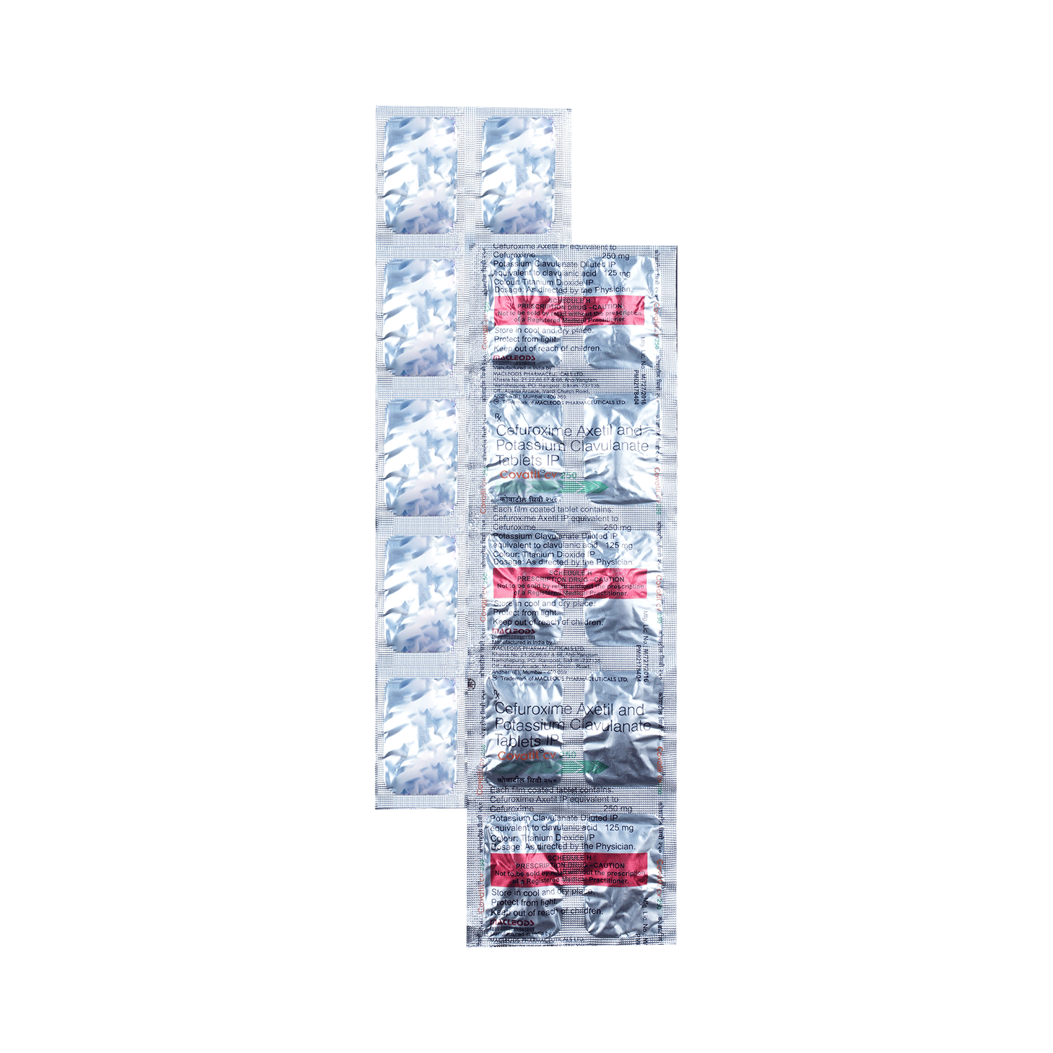 Covatil CV 250 mg/125 mg Tablet