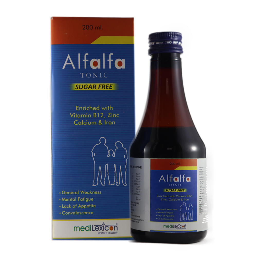 Medilexicon Alfalfa Sugar Free Tonic - Image 1