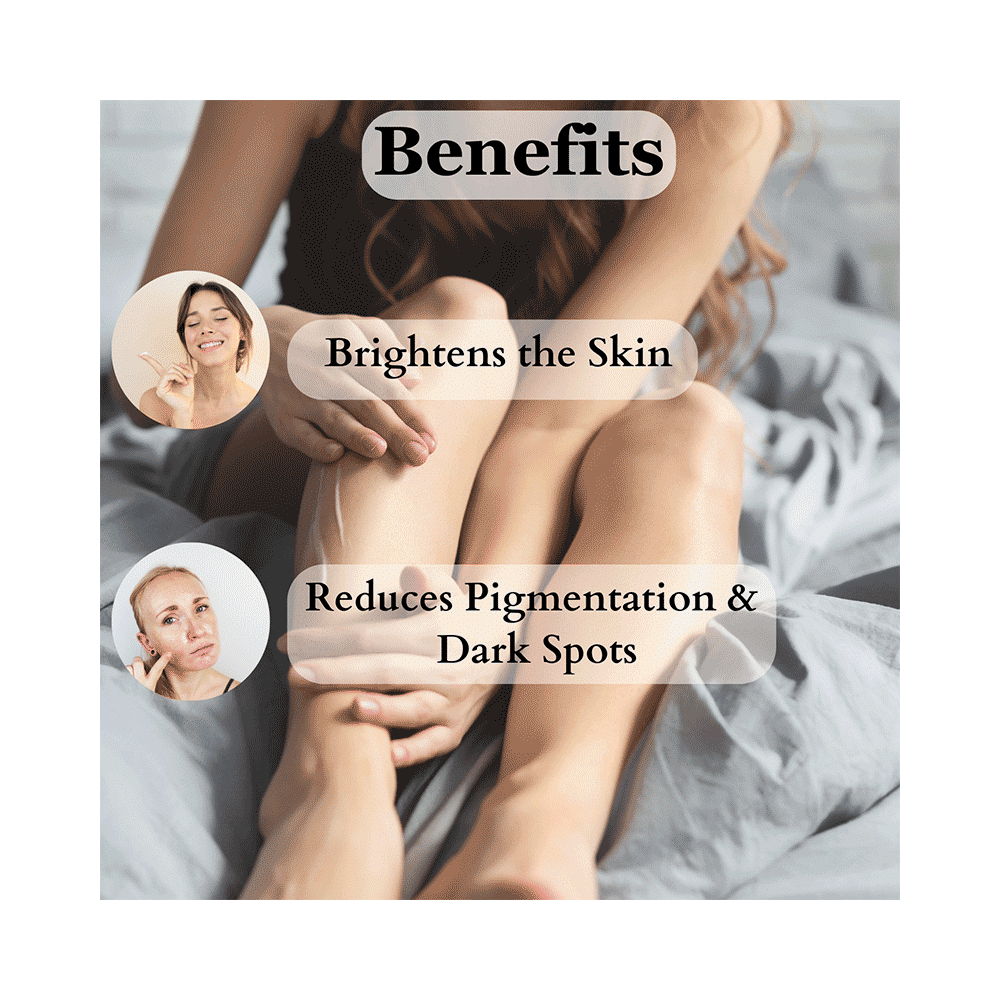 Vigini Natural Actives Lightening Brightening Sun Protection UVA &UVB Body Polishing Cream - Image 5