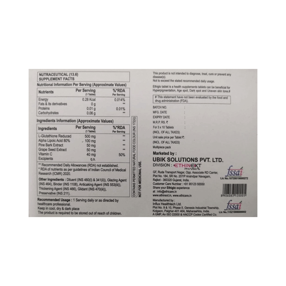 Ethiglo Tablet - Image 2