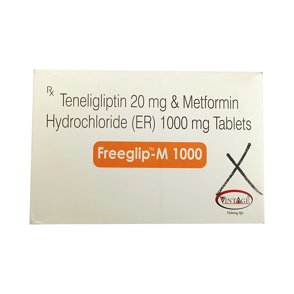 Freeglip-M 1000 Tablet ER - Image 1