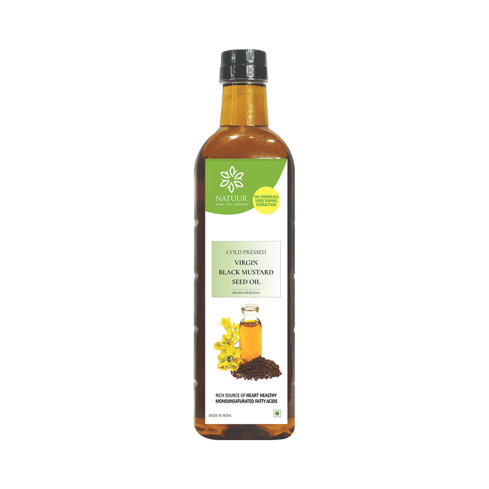 Natuur Cold Pressed Virgin Black mustard Oil