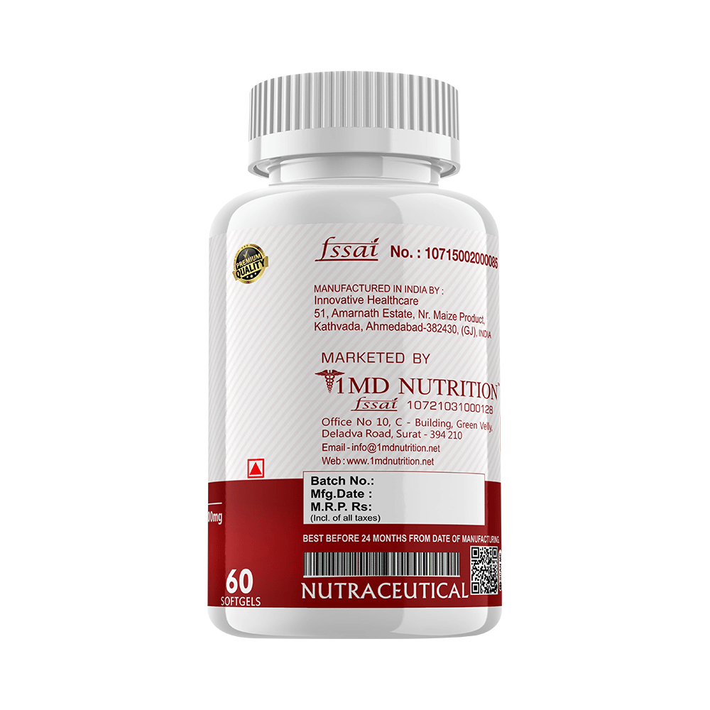1MD Nutrition Co-Q10 Softgel - Image 3