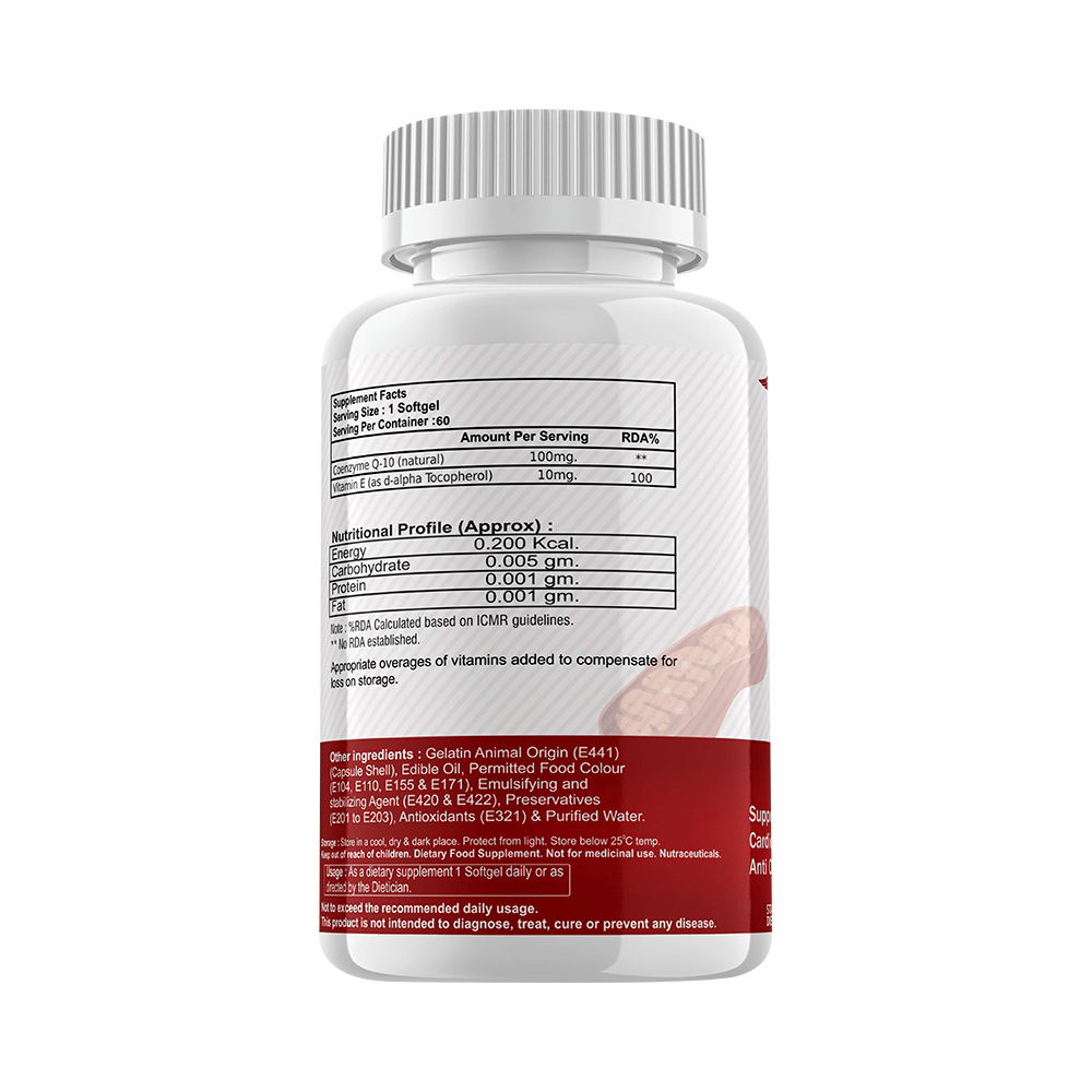 1MD Nutrition Co-Q10 Softgel - Image 2