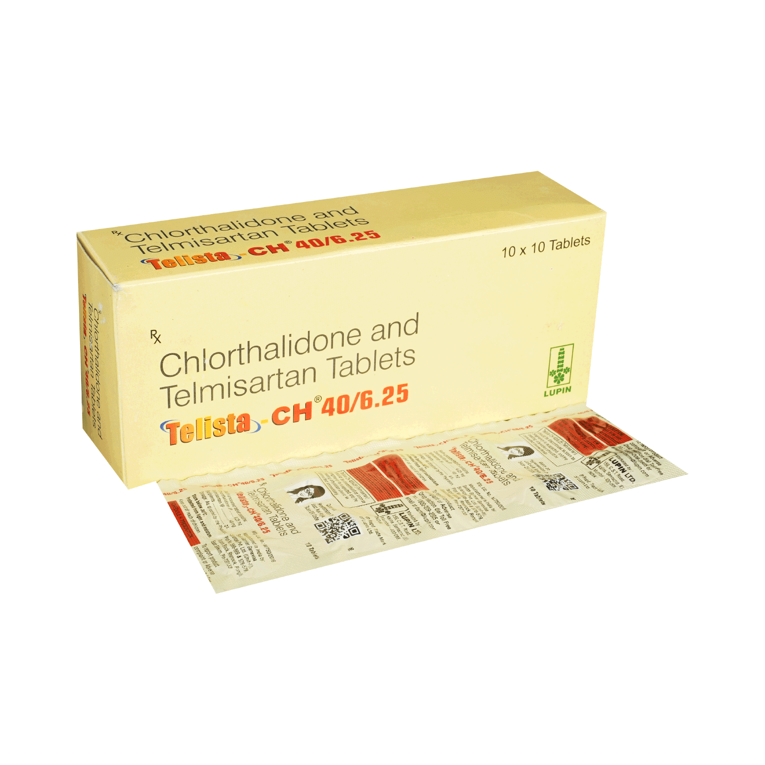 Telista-CH 40/6.25 Tablet
