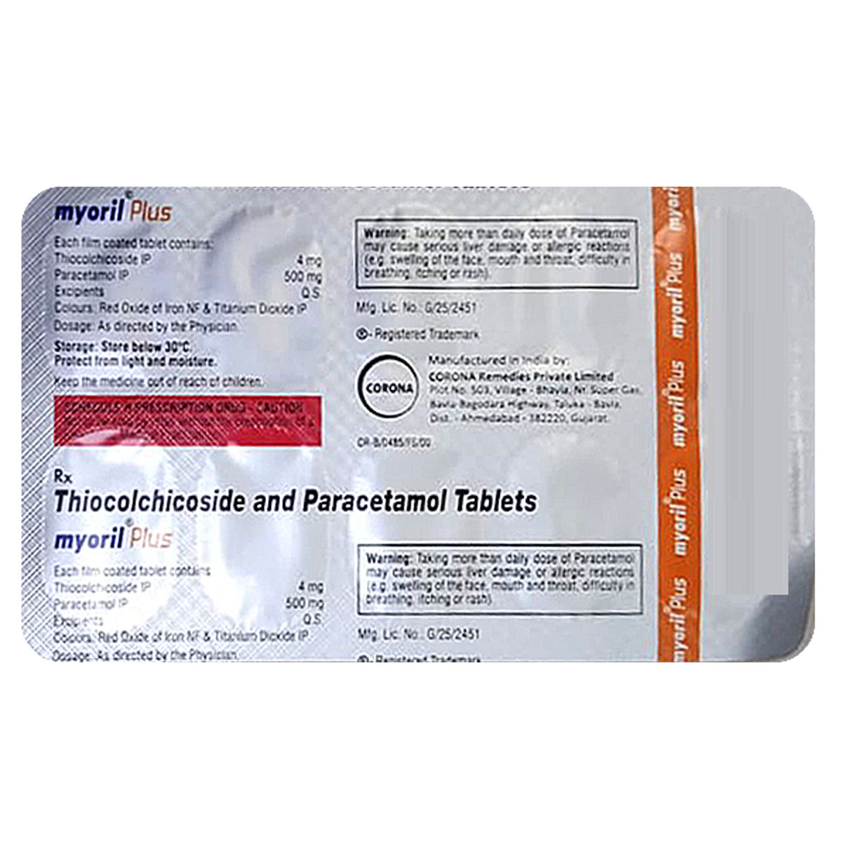 Myoril Plus Tablet - Image 2