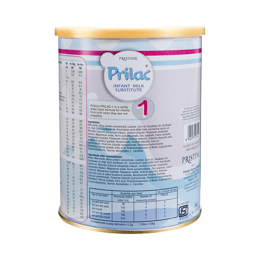 Pristine Prilac Infant Milk Substitute Stage 1 (Upto 6 months) - Image 3