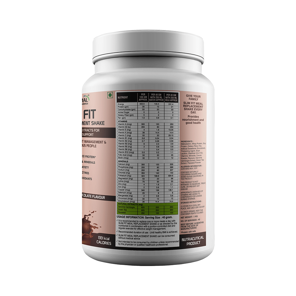 Primal Health Science Slim Fit Meal Replacement Shake  Powder Chocolate - Image 2