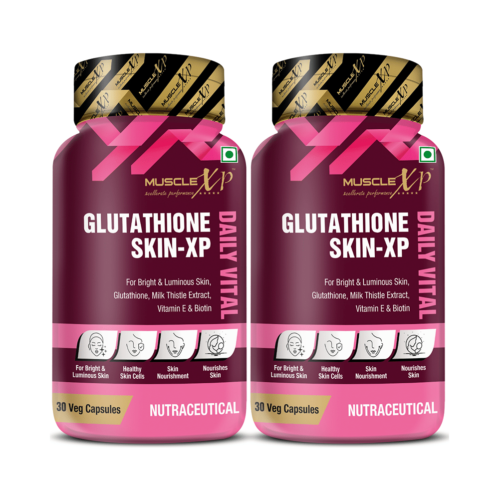 MuscleXP Glutathione Skin-XP Daily Vital Veg Capsule (30 Each) - Image 8